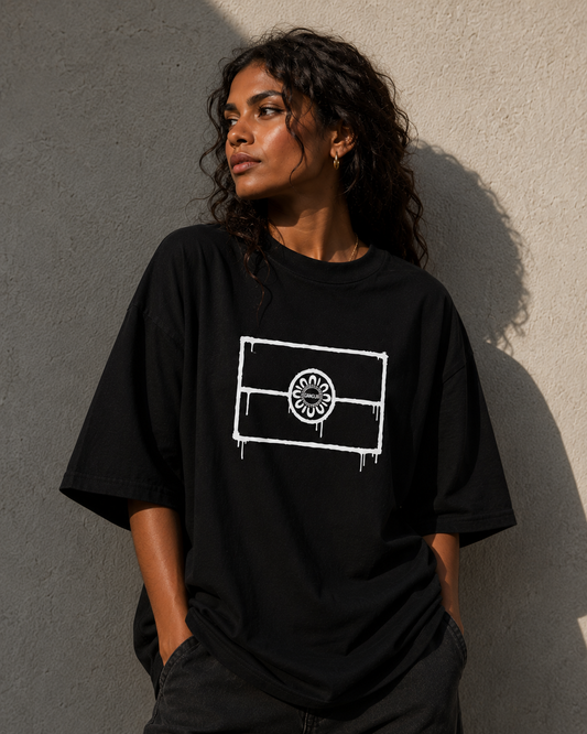FLAG WHITE DRIP