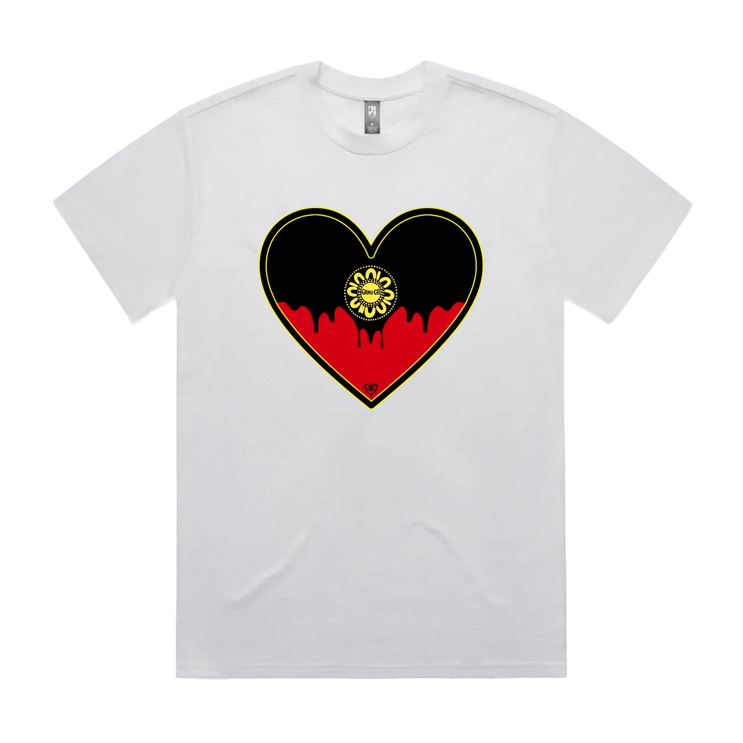 White front flat lay