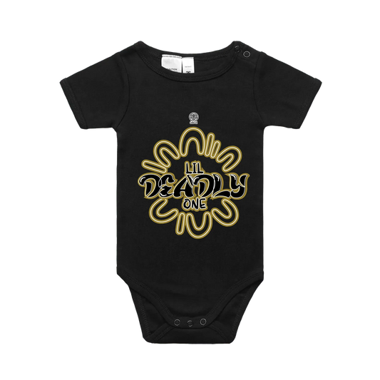 Black front flat lay